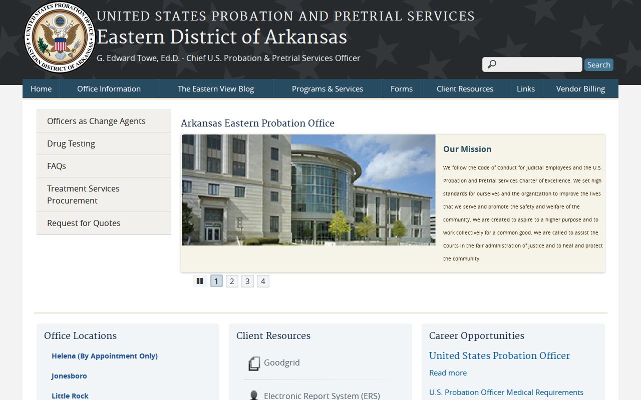 United States District Court Eastern District of Arkansas